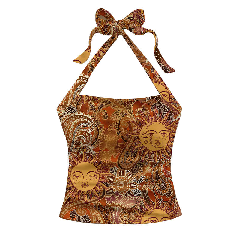 Camisole Top Halter Vest Slim Fit Women's Clothing