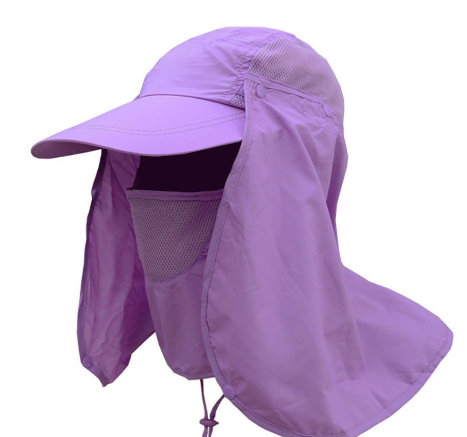 Bicycle Riding Headgear Men And Women Anti-UV Outdoor Visor Mountaineering Hat Fisherman Hat Fishing Breathable