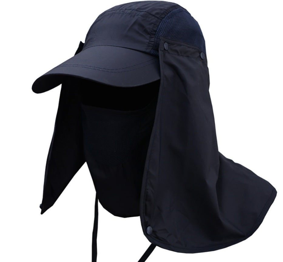 Bicycle Riding Headgear Men And Women Anti-UV Outdoor Visor Mountaineering Hat Fisherman Hat Fishing Breathable