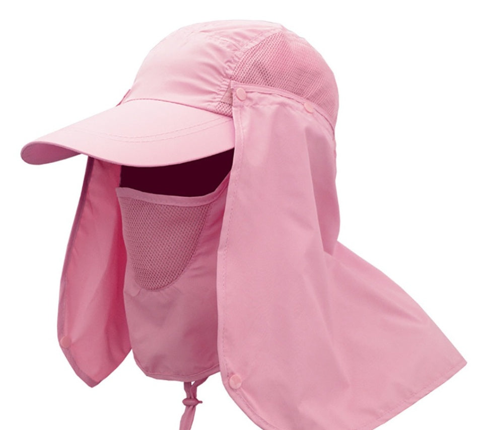 Bicycle Riding Headgear Men And Women Anti-UV Outdoor Visor Mountaineering Hat Fisherman Hat Fishing Breathable