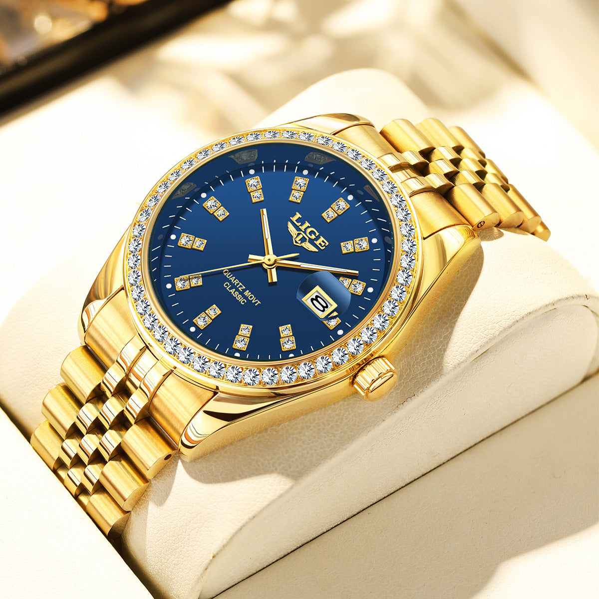 Big-dial Elegant Quartz Watch Domestically Produced Timepiece