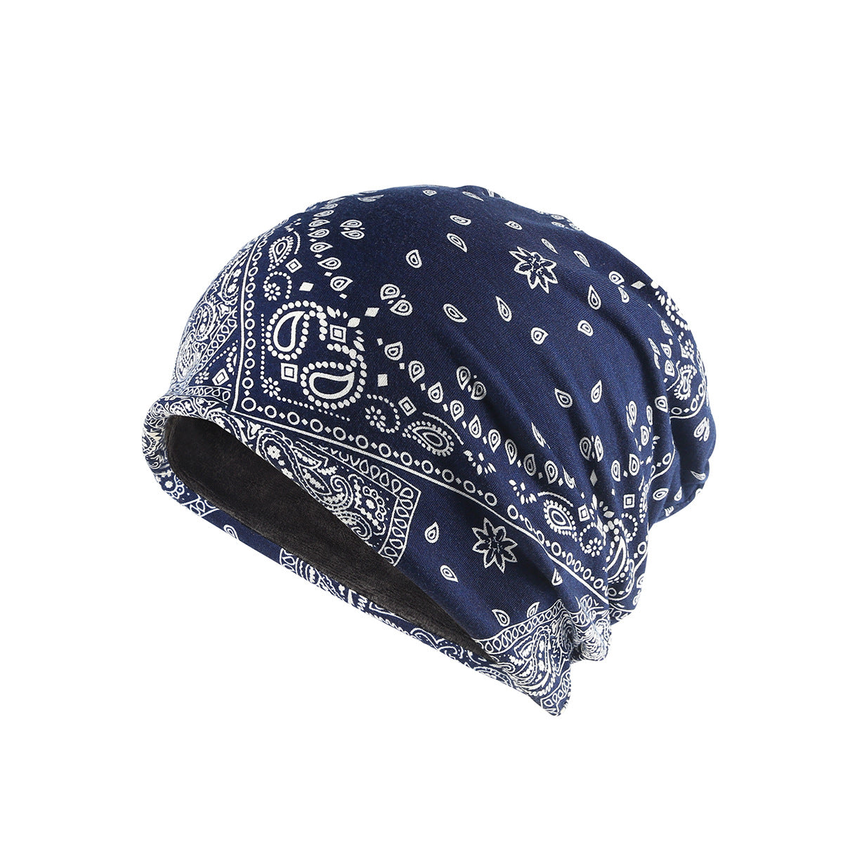 Autumn Thin Cashew Flower Pattern Pirate Hat