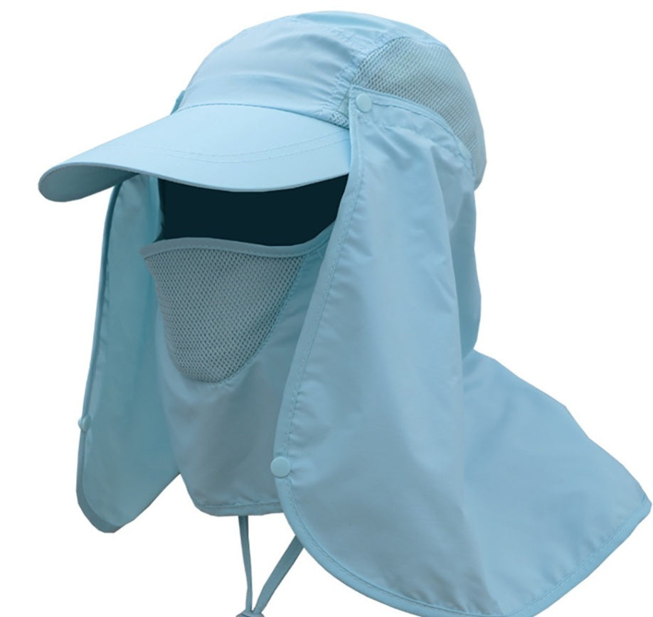 Bicycle Riding Headgear Men And Women Anti-UV Outdoor Visor Mountaineering Hat Fisherman Hat Fishing Breathable