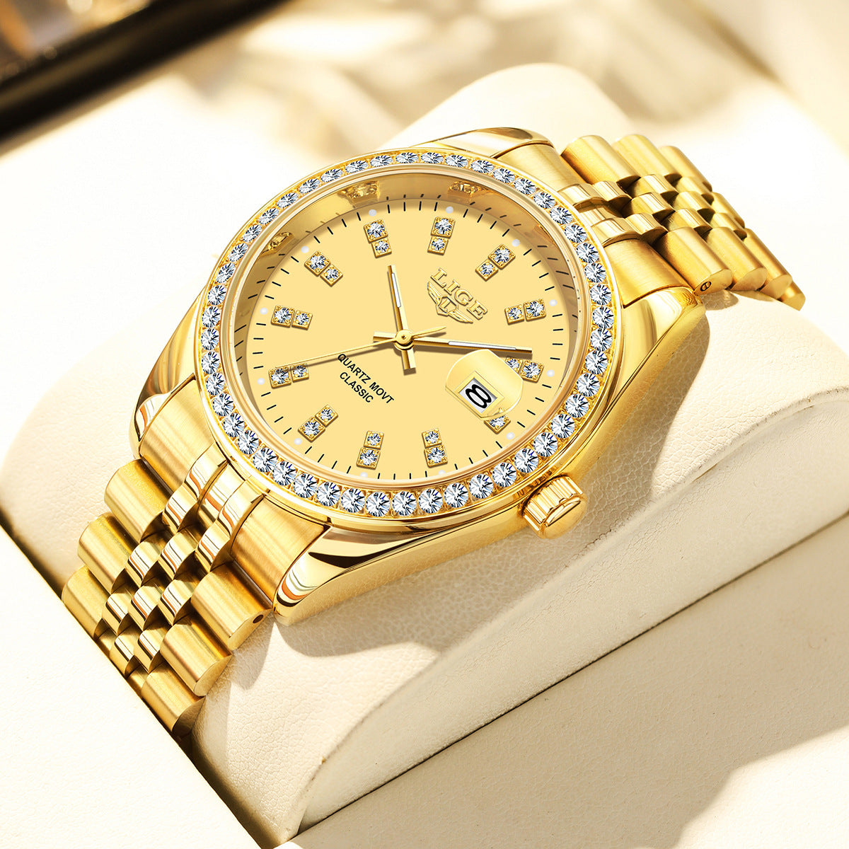 Big-dial Elegant Quartz Watch Domestically Produced Timepiece