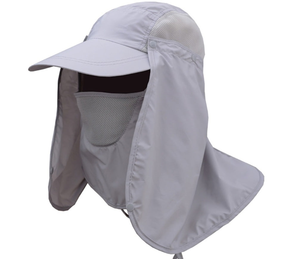 Bicycle Riding Headgear Men And Women Anti-UV Outdoor Visor Mountaineering Hat Fisherman Hat Fishing Breathable