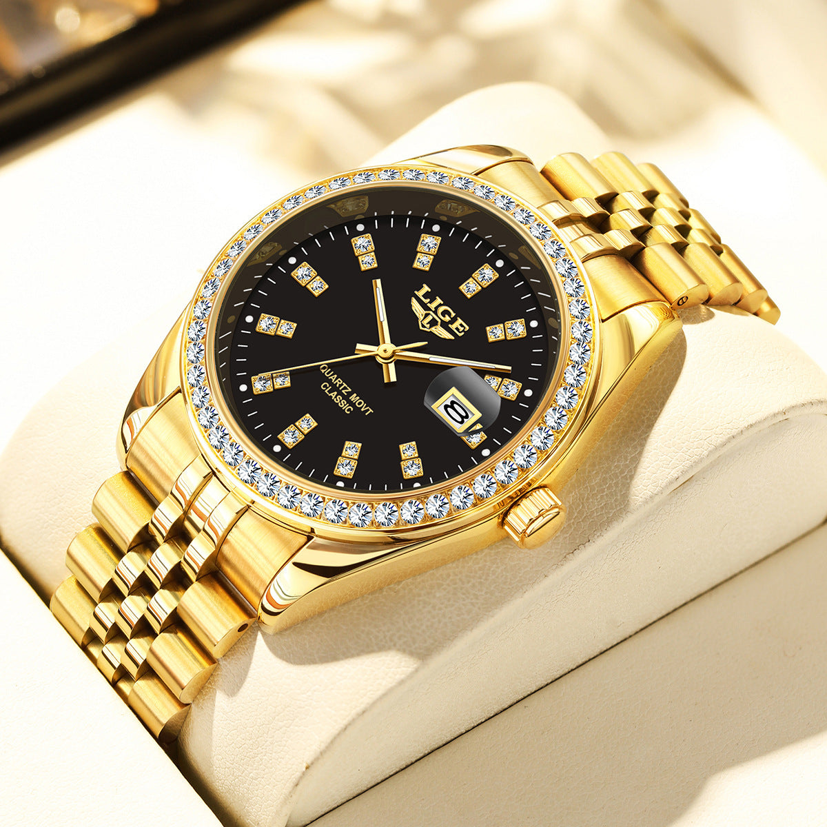 Big-dial Elegant Quartz Watch Domestically Produced Timepiece