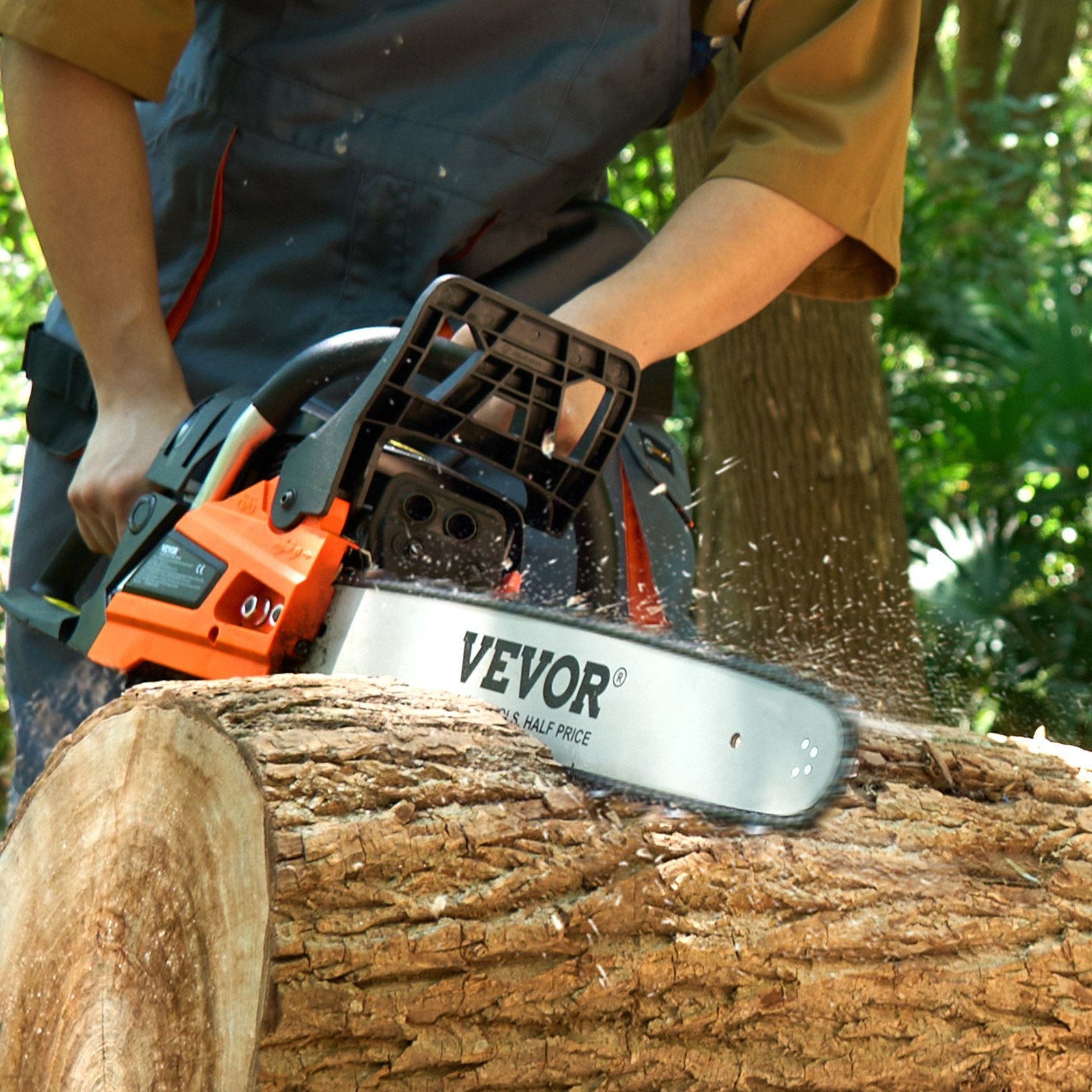 58CC 20' Gasoline Chainsaw Gas Powered Wood Cutting Engine Gas Chain Saw