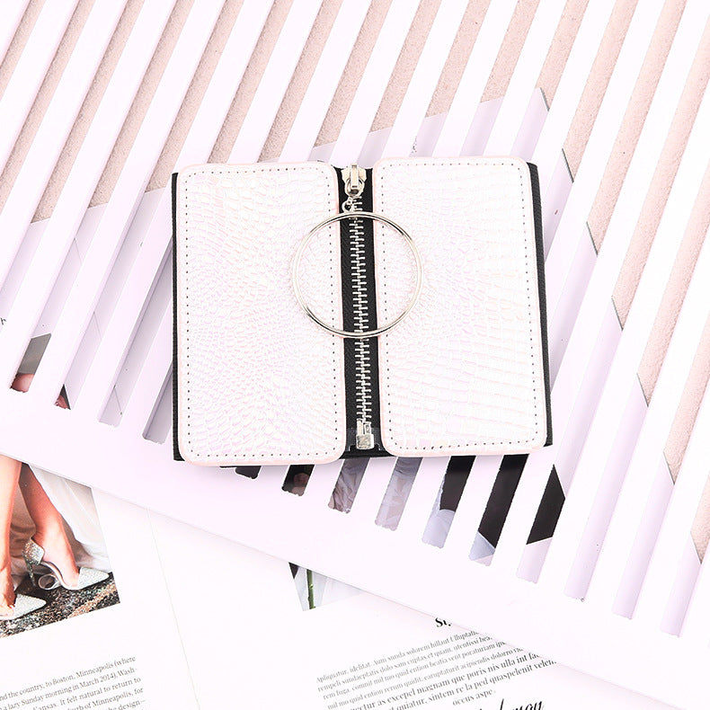 All Match Women's Round Buckle Elastic Belt